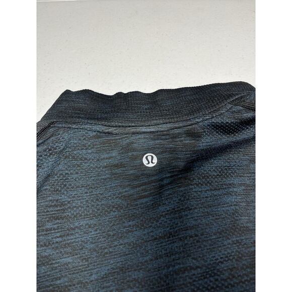 Lululemon Metal Vent Tech 1/4 Zip Performance Hoodie Mens XL Blue - Picture 6 of 6